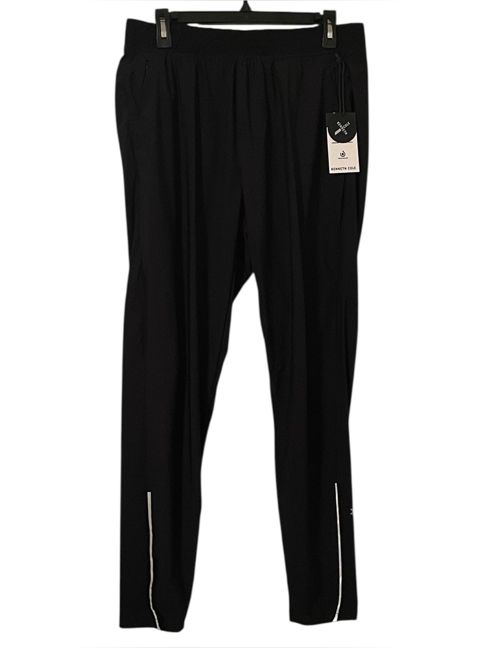 Kenneth Cole Men’s Black Techni Cole Performance Active Joggers Size XL